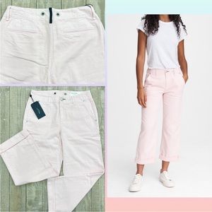 NWT rag & bone Buckley Straight Leg Pants In Blush Pink Retail $225 Size 27